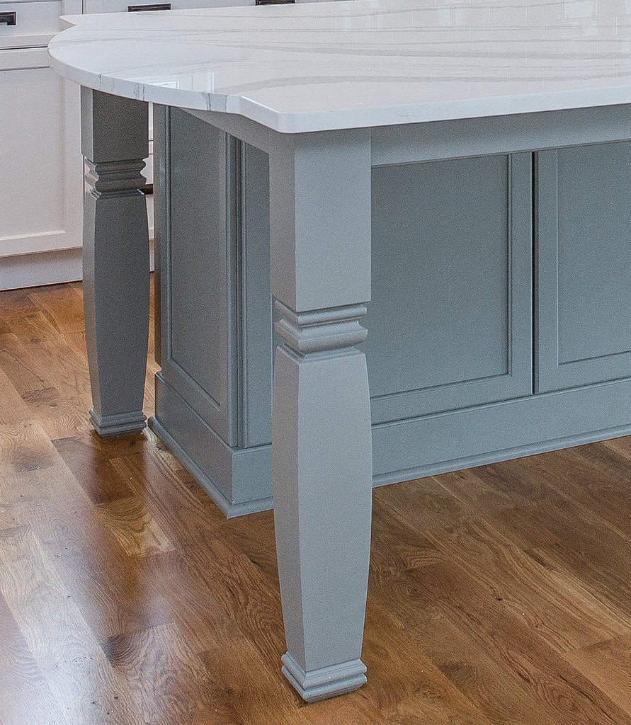 The Livingston Kitchen Island Leg