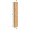 BAR99300P Skyline Small Square Kitchen Bar Post