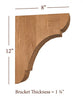 BB-010-L Large Manchester Wood Bar Bracket