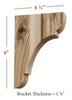 BB-010-M Medium Manchester Wood Bar Bracket