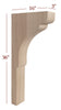 3" Scalloped Trim to Height Massive Island Corbel or Hood Corbel