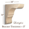 BB-304-OH Lexington Overhang Craftsman Corbel