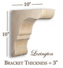 BB-304-OH Lexington Overhang Craftsman Corbel