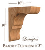 BB-304-OH Lexington Overhang Craftsman Corbel