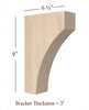 BB-308-M Medium Mission Bar Bracket