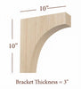 BB-308-OH Simple Mission Overhang Bar Bracket