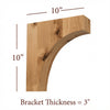 BB-308-OH Simple Mission Overhang Bar Bracket