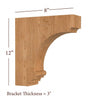 BB-309-LLarge Nantucket Bar Bracket