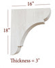 BB-310-HC Large Manchester Traditional Range Hood Corbel