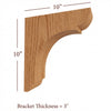BB-310-OH Manchester Traditional Overhang Bar Bracket