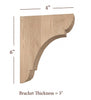 BB-310-XS Extra Small Manchester Traditional Bar Bracket