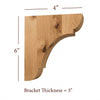 BB-310-XS Extra Small Manchester Traditional Bar Bracket