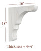 BB-404-HC Large Lexington Range Hood Corbel