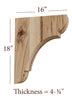 BB-410-HC Large Manchester Classic Range Hood Corbel
