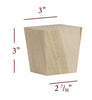 BF802 - Short Four Side Tapered Square Bun Foot