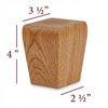 4" Tall Taper Cabinet Foot