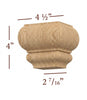 Wide Transitional Square Bun Foot
