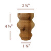 Whitten Traditional Bun Foot