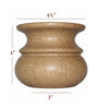BFS41L - Tulip Traditional Large Cabinet Bun Foot