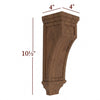 CBL-VM436 Extra Small Full Window Shaker Contemporary Mission Corbel