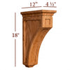 CBL-WC22-XL Extra Large Mission Recessed Window Hood Corbel