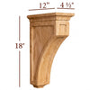 CBL-WC22-XL Extra Large Mission Recessed Window Hood Corbel