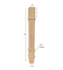 Square Charleston Dining Table Leg