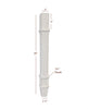 Square Charleston Dining Table Leg