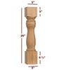 Massive Santa Fe Dining Leg
