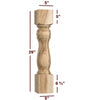 Massive Santa Fe Dining Leg