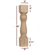 Massive Santa Fe Dining Leg