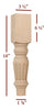 FL2350-18F - Fluted Harvest Coffee Table Leg