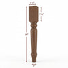 FL2350-29P - Harvest Dining Table Leg