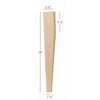 Two Sided Taper Coffee Table Leg