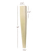 Four Sided Taper Coffee Table Leg