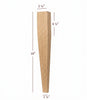 Four Sided Taper Coffee Table Leg