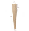 Four Sided Taper Coffee Table Leg