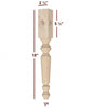 Hamilton Coffee Table Leg