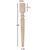 Hamilton Dining Table Leg