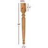 Hamilton Dining Table Leg
