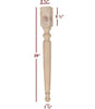 Hamilton Dining Table Leg