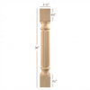 ISL-TW2 Essential Reeded Kitchen Island Leg