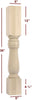 ISL10500P Massive Dellinger Kitchen Island Leg