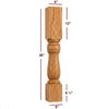 ISL10500P Massive Dellinger Kitchen Island Leg