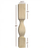 ISL16475CP Massive Square Vanderbilt Kitchen Island Leg