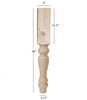ISL18500P Massive Empire Farm Kitchen Island Leg