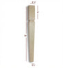 ISL22275-TP - Slender Tapered Square Mission Kitchen Island Leg