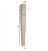 ISL22275-TP - Slender Tapered Square Mission Kitchen Island Leg