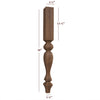 ISL28350CP - Ellis Contemporary Kitchen Island Leg