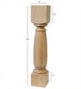 ISL32500P Massive Rochester Kitchen Island Leg